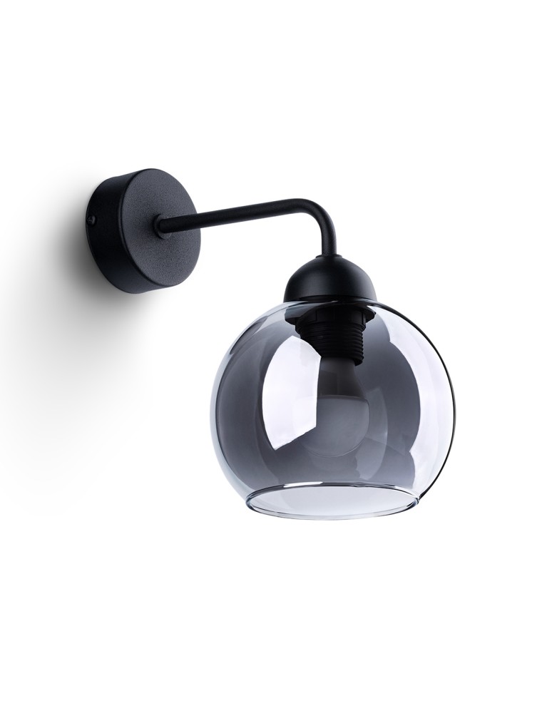 Wall lamps - Sollux Wall lamp ALINO 1 black SL.1139 - product kolory-swiatla.pl 1