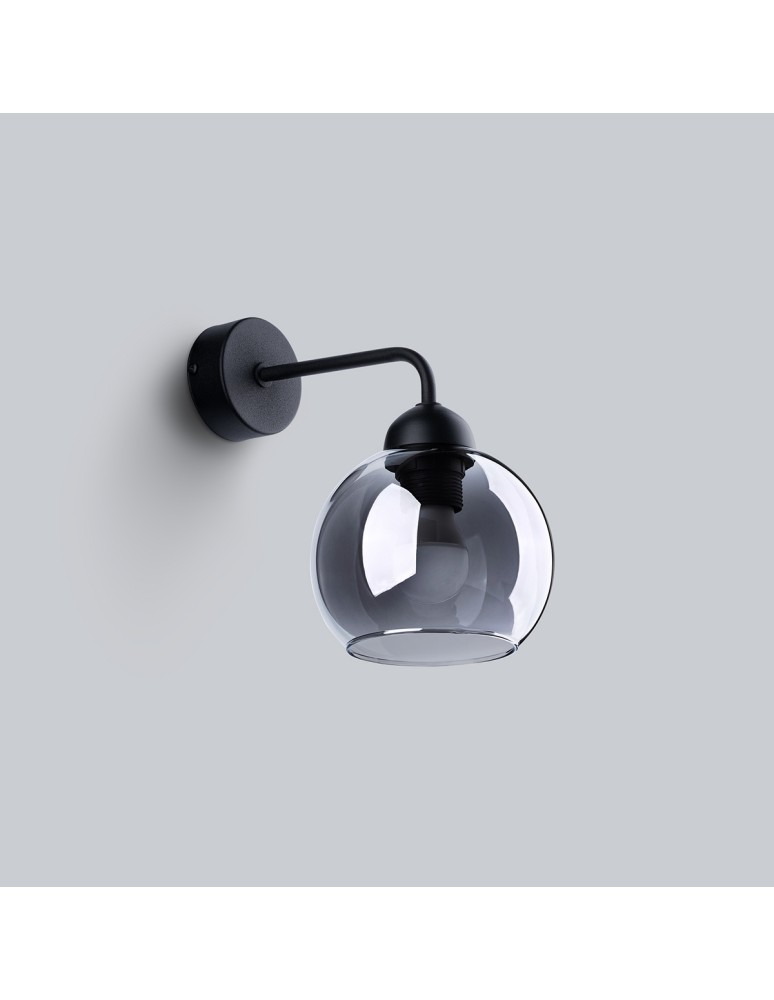 Wall lamps - Sollux Wall lamp ALINO 1 black SL.1139 - product kolory-swiatla.pl 2