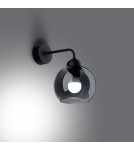 Wall lamps - Sollux Wall lamp ALINO 1 black SL.1139 - product 3