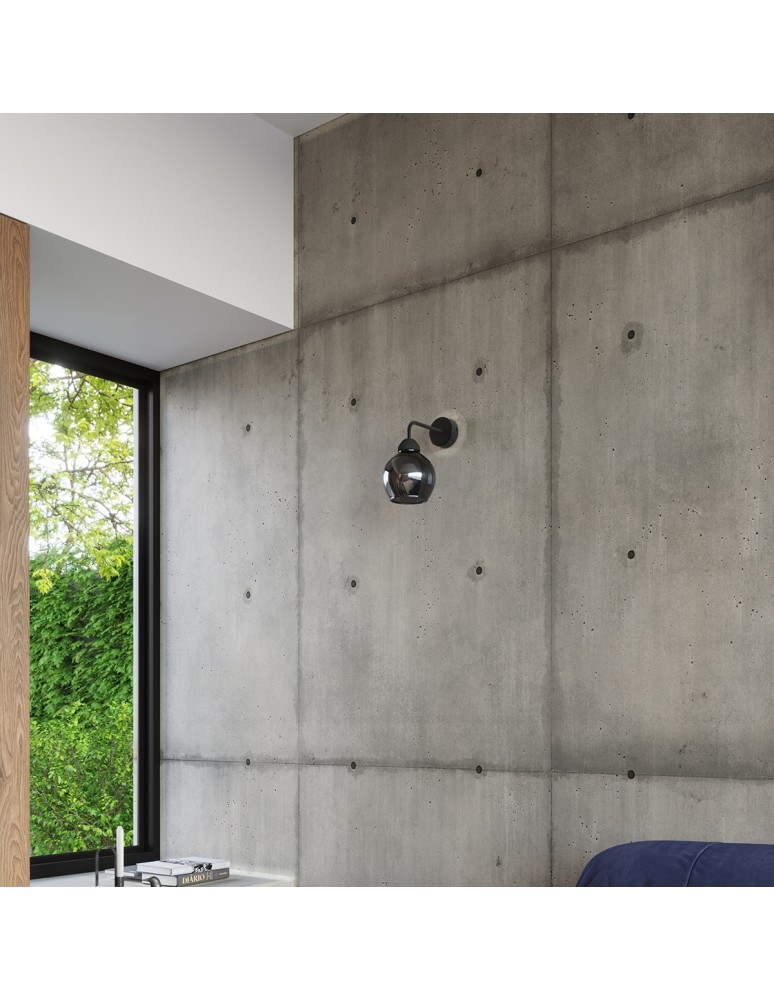 Wall lamps - Sollux Wall lamp ALINO 1 black SL.1139 - product kolory-swiatla.pl 9