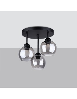 Sollux Żyrandol ALINO 3 czarny SL.1140 - produkt 2