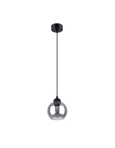Sollux Lampa wisząca ALINO 1 czarna SL.1141