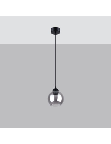 Sollux Lampa wisząca ALINO 1 czarna SL.1141 - produkt 2