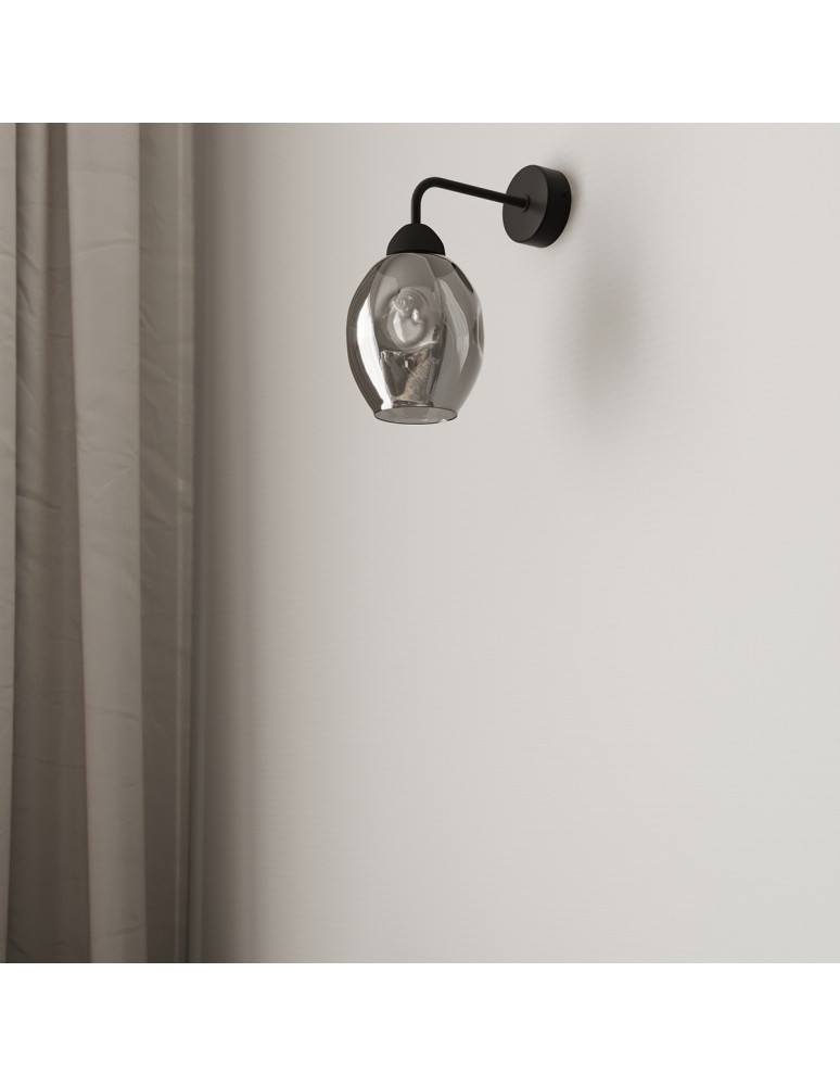 Wall lamps - Sollux Wall lamp FILLAN 1 black SL.1143 - product kolory-swiatla.pl 9