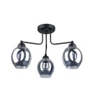 Chandeliers - Sollux Chandelier FILLAN 3 black SL.1144 - product 1