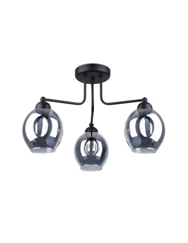 Sollux Chandelier FILLAN 3 black SL.1144