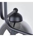 Chandeliers - Sollux Chandelier FILLAN 3 black SL.1144 - product 4