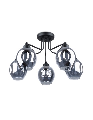 Sollux Chandelier FILLAN 5 black SL.1145