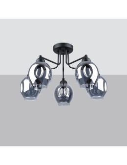 Sollux Chandelier FILLAN 5 black SL.1145 - product 2