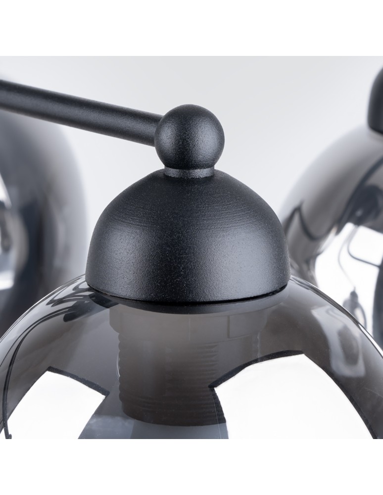 Chandeliers - Sollux Chandelier FILLAN 5 black SL.1145 - product kolory-swiatla.pl 4