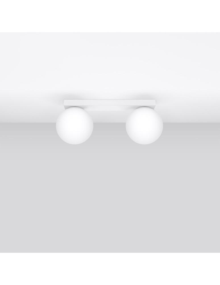 Ceiling lamps spheres - Sollux Plafond YOLI 2 white SL.1147 - product kolory-swiatla.pl 2
