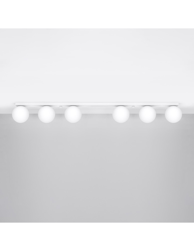 Ceiling lamps spheres - Sollux Plafond YOLI 6 white SL.1150 - product kolory-swiatla.pl 2