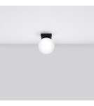 Single ceiling lamps - Sollux Plafond YOLI 1 black SL.1151 - product 2