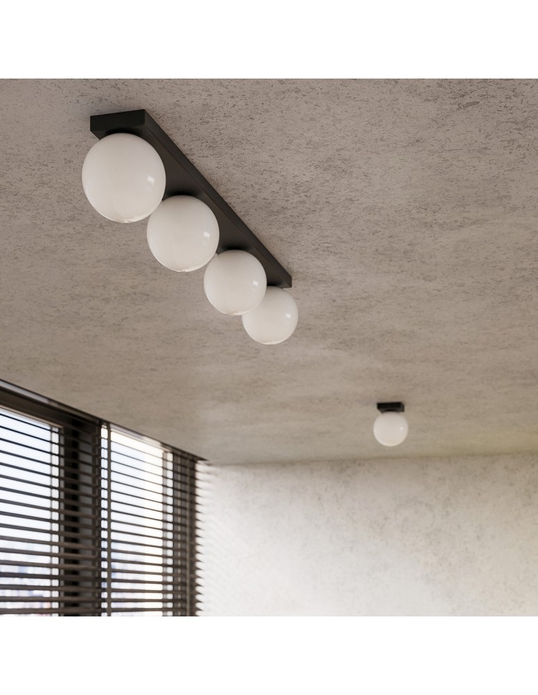 Single ceiling lamps - Sollux Plafond YOLI 1 black SL.1151 - product kolory-swiatla.pl 8
