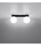 Ceiling lamps spheres - Sollux Plafond YOLI 2 black SL.1152 - product 3