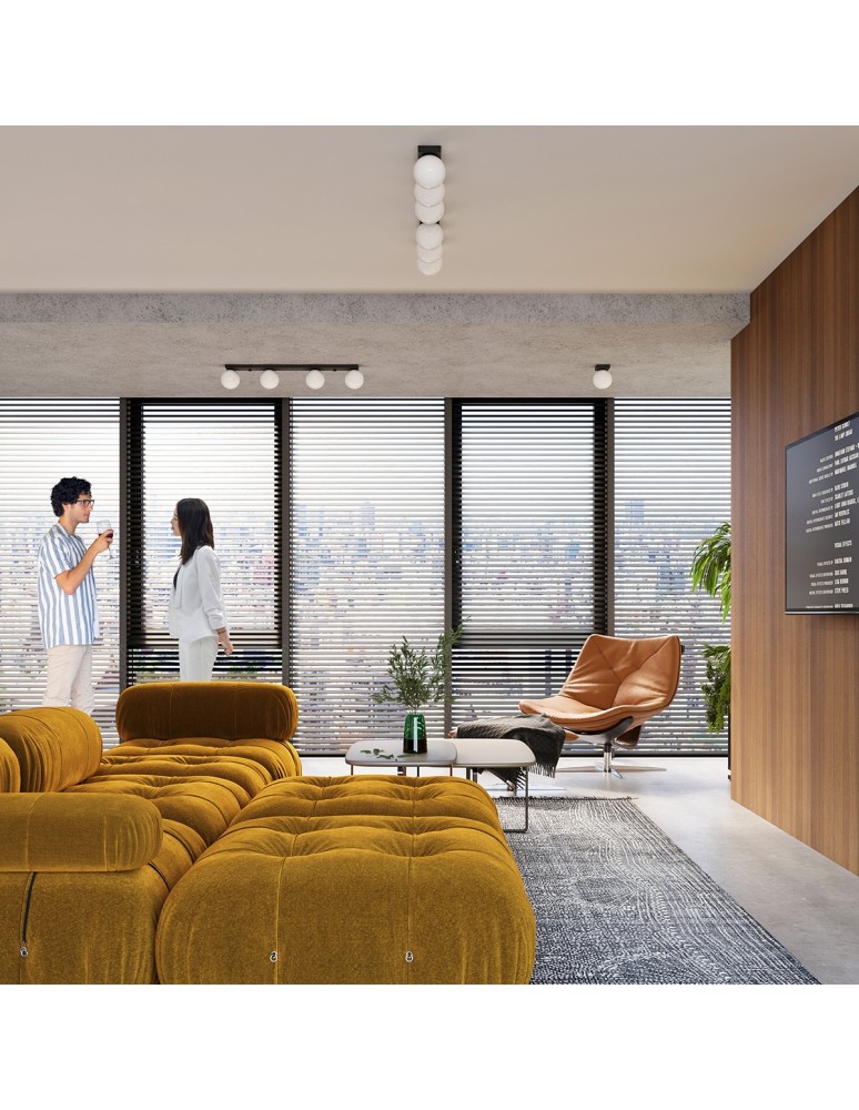 Ceiling lamps spheres - Sollux Plafond YOLI 3 black SL.1153 - product kolory-swiatla.pl 7