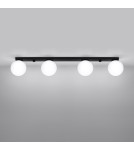 Ceiling lamps spheres - Sollux Plafond YOLI 4 black SL.1154 - product 3