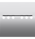 Ceiling lamps spheres - Sollux Plafond YOLI 6 black SL.1155 - product 2