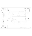 Sollux Plafon TAVO 3 SL.1158 Sollux Plafon TAVO 3 SL.1158