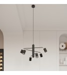 Adjustable ceiling lamps - spots - Sollux Plafond LEMMI 4L black SL.1168 - product 8