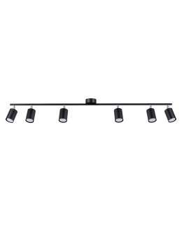 Sollux Plafond LEMMI 6L black SL.1169