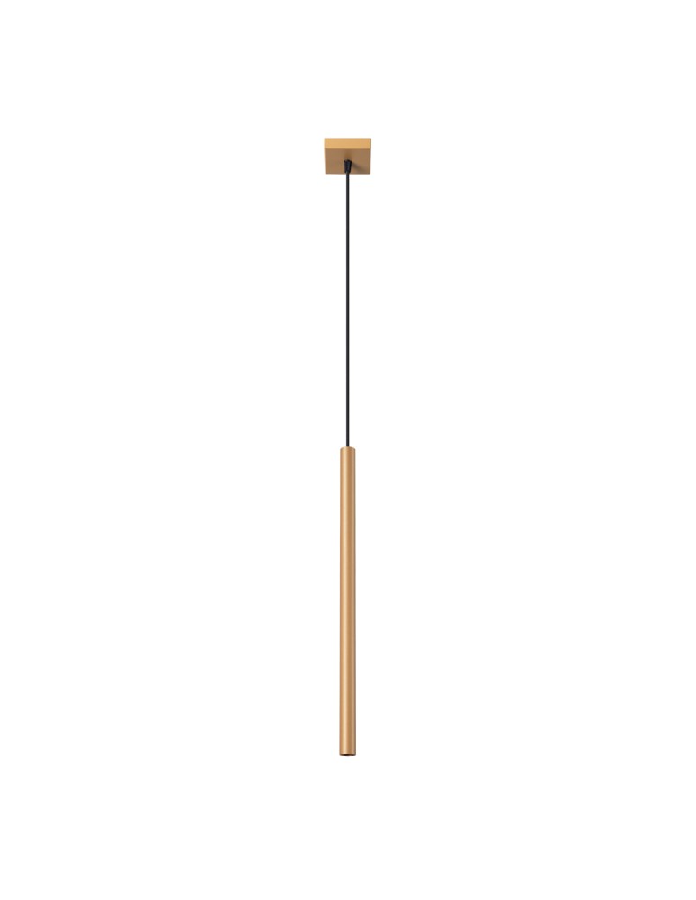 Pendant lamps - Sollux Pendant lamp PASTELO 1 gold SL.1170 - product kolory-swiatla.pl 1