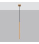 Pendant lamps - Sollux Pendant lamp PASTELO 1 gold SL.1170 - product 2