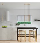 Pendant lamps - Sollux Pendant lamp PASTELO 1 gold SL.1170 - product 8