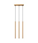 Pendant lamps - Sollux PASTELO 3L gold pendant lamp SL.1171 - product 1