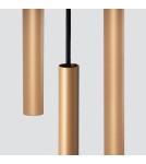 Pendant lamps - Sollux PASTELO 3P gold pendant lamp SL.1172 - product 4