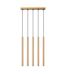 Pendant lamps - Sollux PASTELO 5L gold pendant lamp SL.1173 - product 1