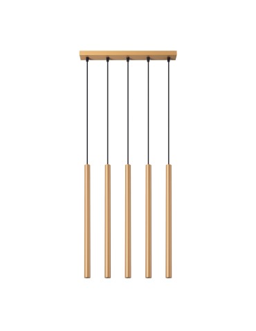 Sollux PASTELO 5L gold pendant lamp SL.1173