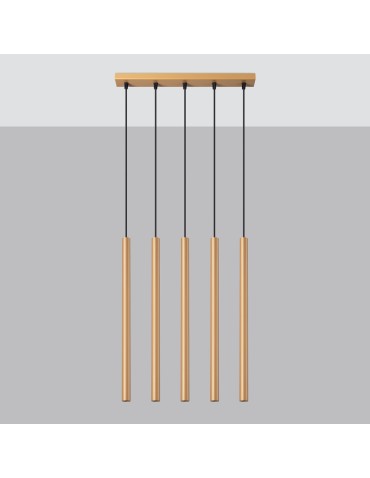 Sollux PASTELO 5L gold pendant lamp SL.1173 - product 2