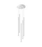 Pendant lamps - Sollux Pendant lamp PASTELO 5P white SL.1175 - product 1