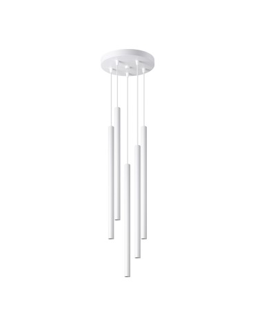 Sollux Pendant lamp PASTELO 5P white SL.1175