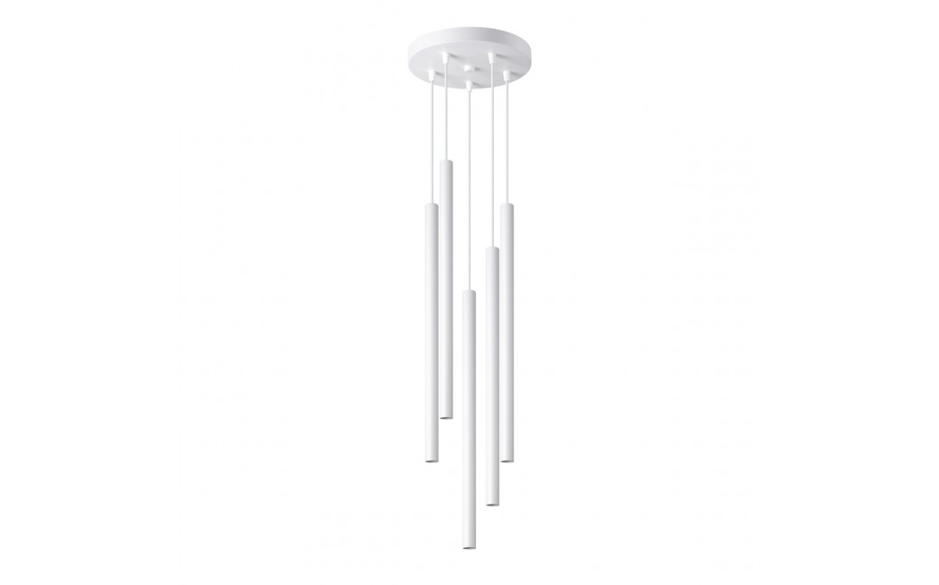 Sollux Lampa wisząca PASTELO 5P biała SL.1175