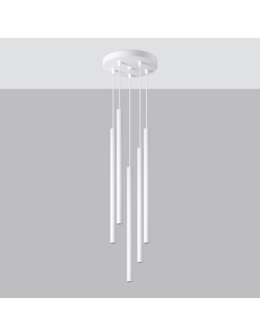 Sollux Pendant lamp PASTELO 5P white SL.1175 - product 2