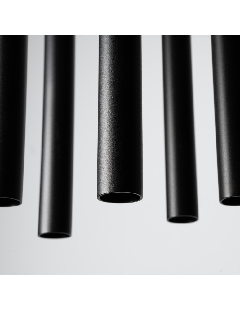 Pendant lamps - Sollux PASTELO 5P pendant lamp black SL.1176 - product kolory-swiatla.pl 4