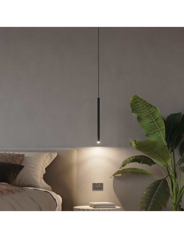 Pendant lamps - Sollux PASTELO 5P pendant lamp black SL.1176 - product kolory-swiatla.pl 7