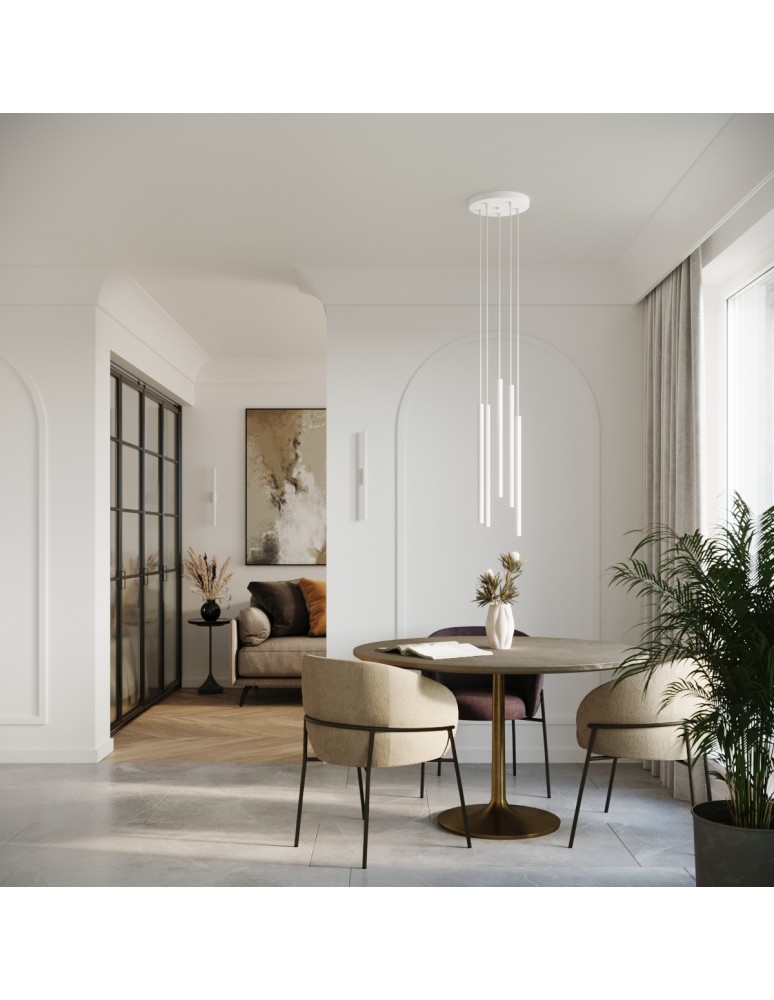 Wall lamps - Sollux Wall lamp PASTELO 2 white SL.1177 - product kolory-swiatla.pl 7