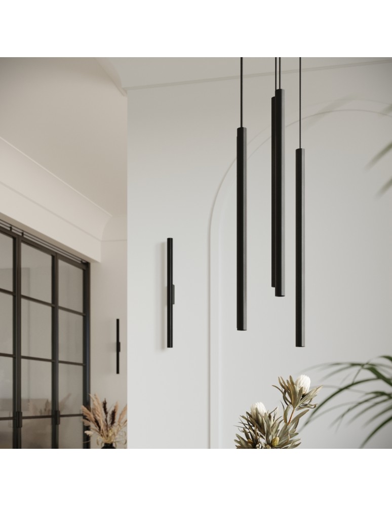 Wall lamps - Sollux Wall lamp PASTELO 2 black SL.1178 - product kolory-swiatla.pl 9