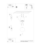 Ceiling lamps spheres - Sollux Plafond BOOMO 8 SL.1190 - product 6