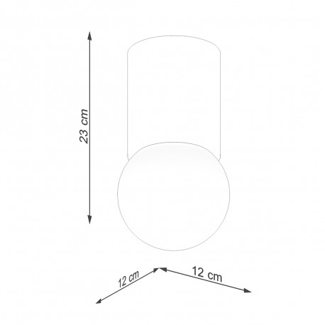 Sollux Plafon BOOMO 12 SL.1191