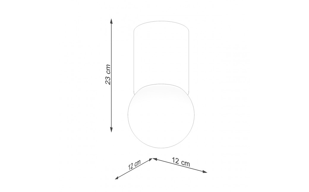 Sollux Plafon BOOMO 12 SL.1191