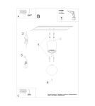 Ceiling lamps spheres - Sollux BOOMO 12 Plafond SL.1191 - product 6