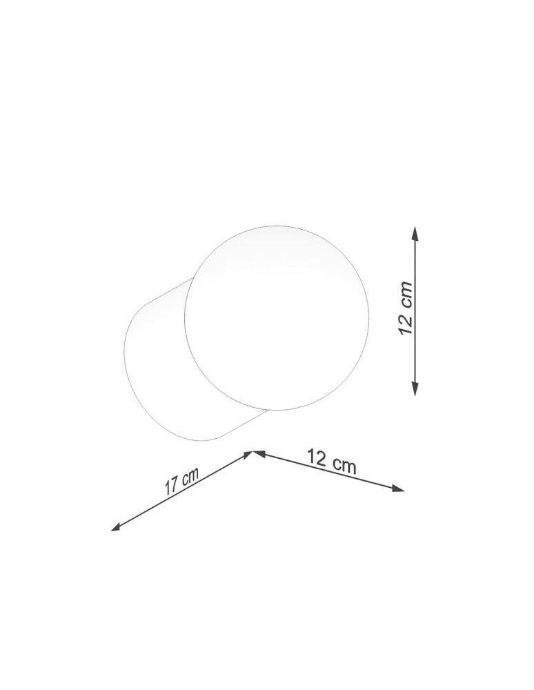 Wall lamps - Sollux Wall lamp BOOMO SL.1192 - product kolory-swiatla.pl 5