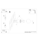 Wall lamps - Sollux Wall lamp BOOMO SL.1192 - product 6