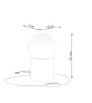 Table lamps - Sollux BOOMO desk lamp SL.1193 - product 5