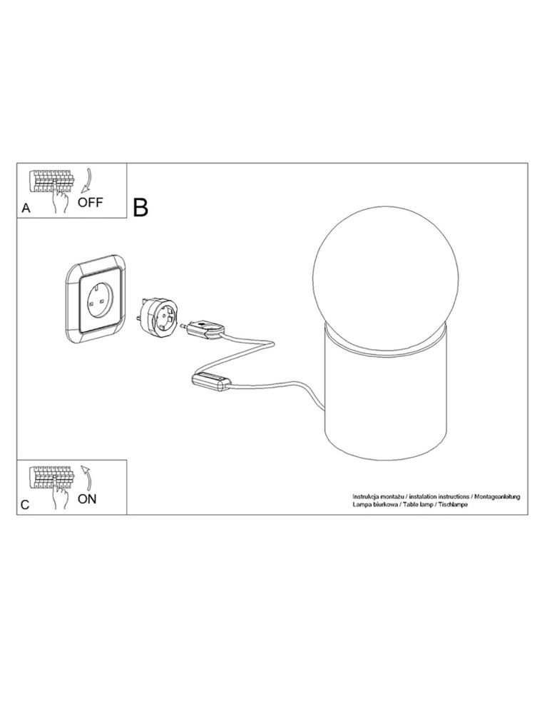 Sollux BOOMO desk lamp SL.1193