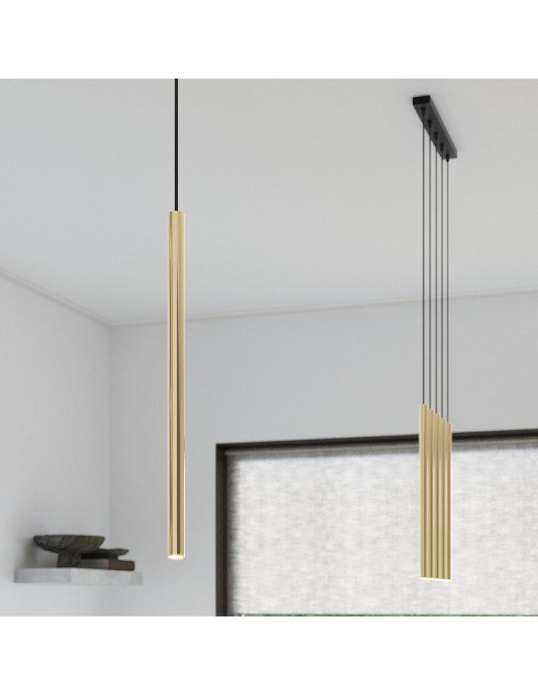 Pendant lamps - Sollux Pendant Lamp PASTELO 1 glossy gold SL.1195 - product kolory-swiatla.pl 7